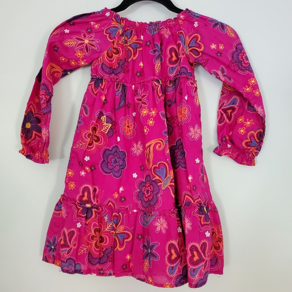 LANDS' END Girls Floral Dress - Picture 7 of 7